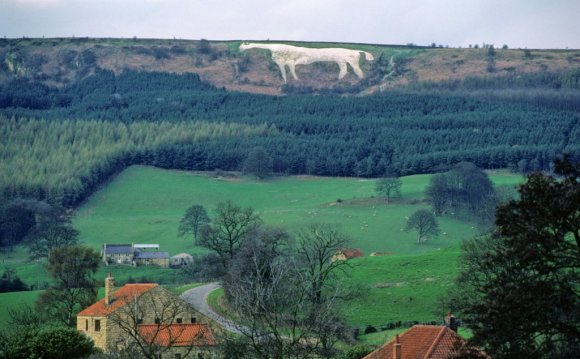 The Kilburn White Horse North