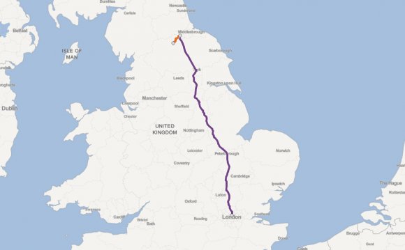 London to Richmond by train