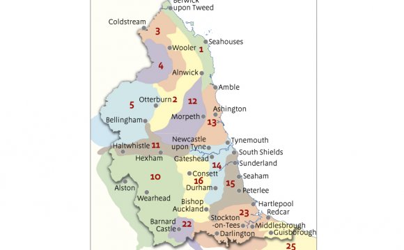 NCAs in north east England