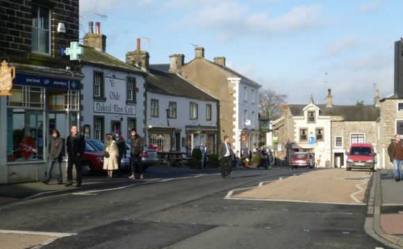 Settle town centre