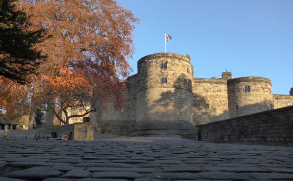 Autumn at Skipton Castle