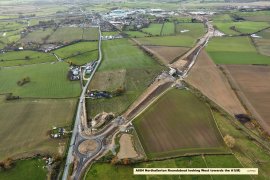 A684 Northallerton Roundabout Looking West Displays a larger version of this image in a new browser window