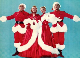 Bing Crosby, Rosemary Clooney, Vera Ellen and Danny Kaye in White Christmas