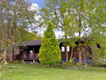 Brazengate, a Log Cabin in the Yorkshire Dales