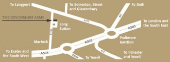 Directions to the Devonshire Arms