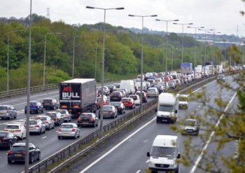 M1 traffic (stock image) M1 traffic (stock image)