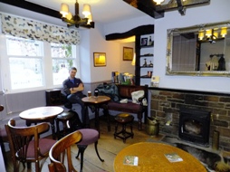 Main bar, the Crown, Addingham