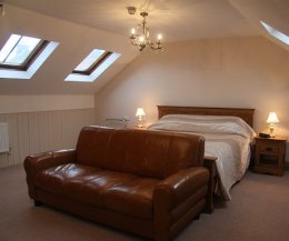 Ox Pasture Hall master bedroom