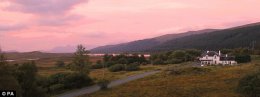 Stunning scenery: Moor of Rannoch Hotel at Rannoch Station, Perth and Kinross, was Newcomer of the Year