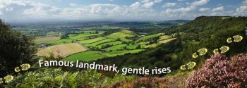 Sutton Bank and the White Horse photo by Mike Kipling