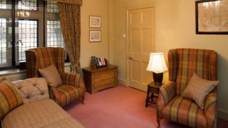 The casual sitting room at Choristers' House, Fountains Abbey, Yorkshire © Roger Coulam