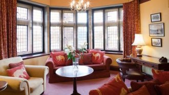 The sitting room at Choristers' House, Fountains Abbey, Yorkshire © Roger Coulam