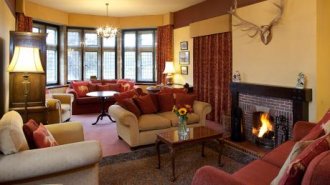 The sitting room at Choristers' House, Fountains Abbey, Yorkshire © Roger Coulam