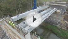 Beam Crane Lift - Bedale Bypass, North Yorkshire