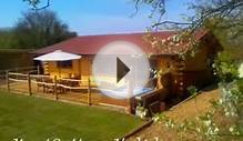 Luxury 4* Gold Log cabin holidays with hot tub