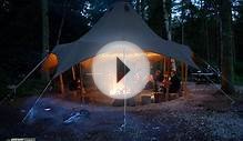 Luxury glamping in 200 acres of natural N Yorkshire woodland