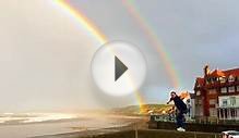 Rainbow over the sea (Sandsend near Whitby)