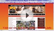 Ripon Car Boot Sales - FleaMarket Sites North Yorkshire
