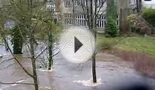 River Swale in flood at Catterick Bridge #NorthYorkshire 5