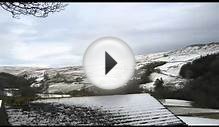 The Yorkshire Dales - A view over the snowy Yorkshire