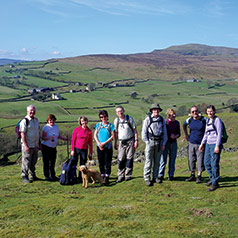 Walking in Wensleydale