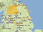 Yorkshire Accommodation Map